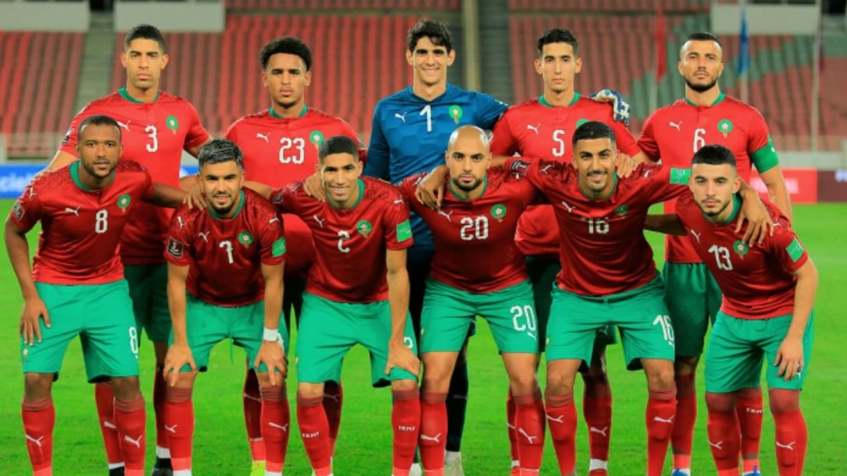 تشكيلة المنتخب الوطني المغربي